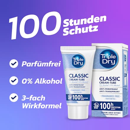 Antitranspirant Deocreme Classic Triple Dry