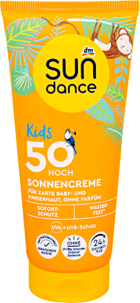 Слънцезащитен крем за деца SPF 50  sundance