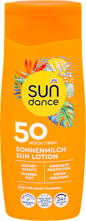 mléko na opalování SPF50 SUNDANCE
