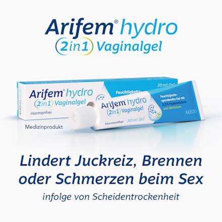 Arifem hydro 2 in1 Vaginalgel Arifem