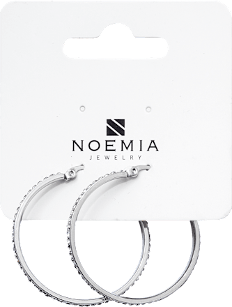 Naušnice Cirkon - Silver Noemia