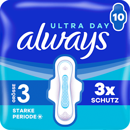 Binden Ultra Day 3 Long Plus Starke Periode always