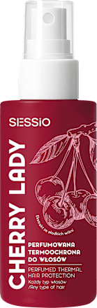 Perfumy termoochronne do włosów Cherry Lady SESSIO