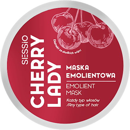Maska emolientowa do włosów Cherry Lady SESSIO