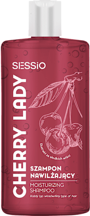 Szampon nawilżający do włosów Cherry Lady SESSIO