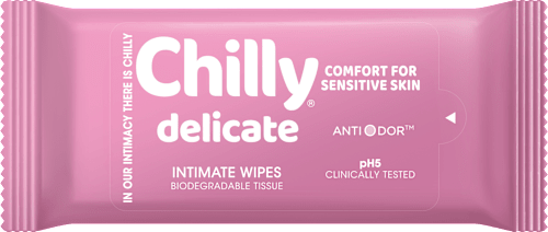 Intimni robčki delicate pH 5 Chilly
