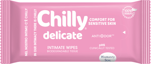 Intimni robčki delicate pH 5 Chilly