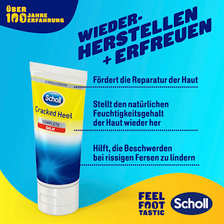 Fußcreme Schrundensalbe active repair mit Urea & Keratin Scholl