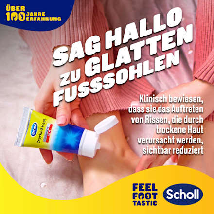 Fußcreme Schrundensalbe active repair mit Urea & Keratin Scholl