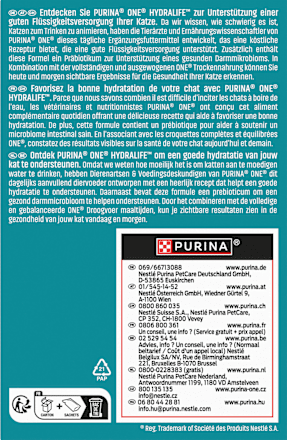 Nassfutter Katze mit Lachs, Hydralife Multipack (6x50 g) PURINA ONE