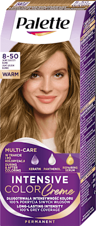 Farba do włosów 8-50 Jasny Złocisty Blond Palette INTENSIVE COLOR CREME