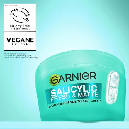 Anti-Pickel Salicylic Fresh & Matte Sorbet Creme  GARNIER