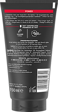 Haargel Power Halt 5 Schwarzkopf taft