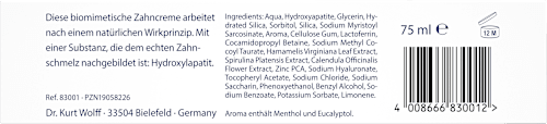 Zahnpasta Repair-Zahncreme Plus Zahnfleisch-Schutz fluoridfrei  Bioniq®