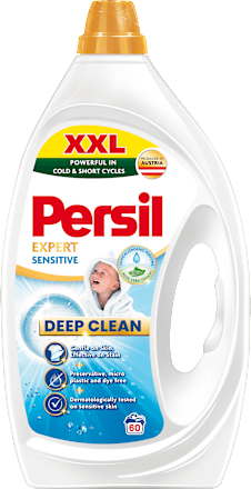 Waschmittel Flüssig Gel Expert Sensitive Deep Clean Persil