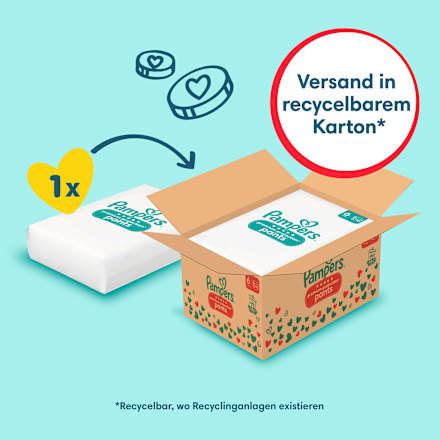 Baby Pants Premium Protection Gr. 6 Extra Large (15+ kg) Monatsbox Pampers