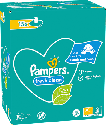 Feuchttücher fresh clean (15x80St) Pampers