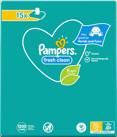 Feuchttücher fresh clean (15x80St) Pampers