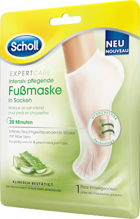 Fußmaske Socken mit Aloe Vera (1 Paar) Scholl