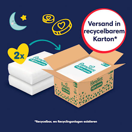 Baby Pants night Gr. 5 (12-17 kg) Monatsbox Pampers night pants