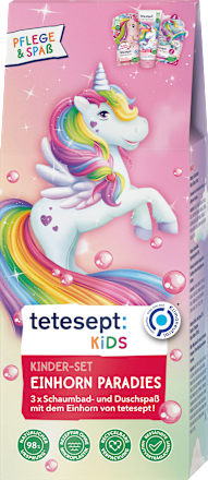 Badezusatz Kinder-Set Einhorn Paradies tetesept: KIDS