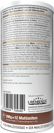 Diät Shake, Slim Shake Schoko & Nuss Layenberger Fit+Feelgood