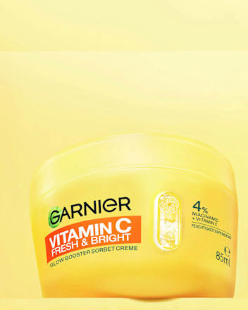 Gesichtscreme Glow Booster Vitamin C Fresh & Bright Sorbet Creme  GARNIER