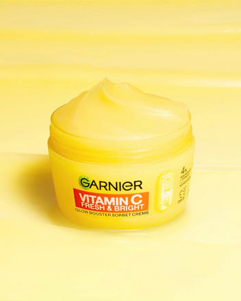 Gesichtscreme Glow Booster Vitamin C Fresh & Bright Sorbet Creme  GARNIER