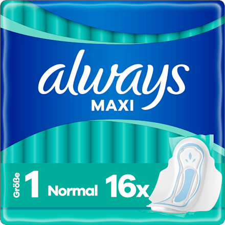 Maxi-Binden mit Flügeln Maxi Normal always