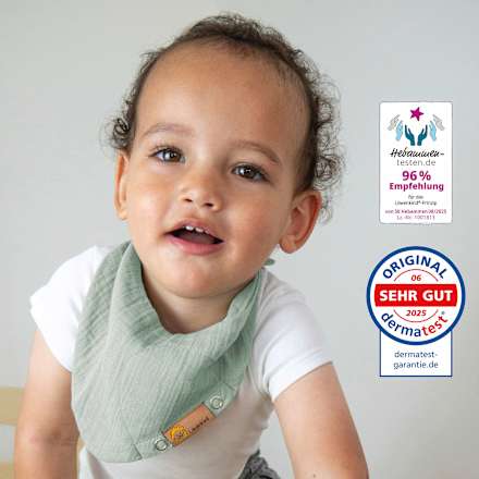 Halstuch mini pistazie  Löwenkind