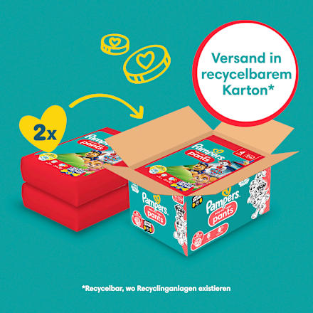Baby Pants Baby Dry Paw Patrol Gr. 4 Maxi (9-15 kg) Monatsbox Pampers baby-dry