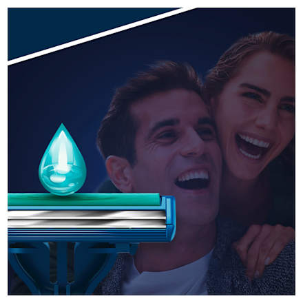 Einwegrasierer Blue II Plus Slalom Gillette