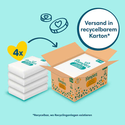 Windeln Premium Protection Gr. 2 Mini (4-8 kg) Monatsbox Pampers