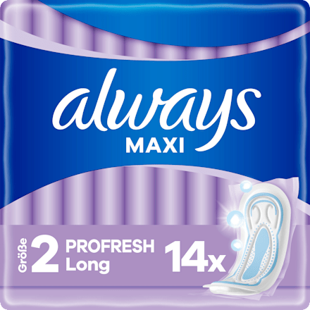 Maxi-Binden mit Flügeln Maxi Profresh Long always
