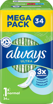 Binden Ultra Days Normal Sparpackung always