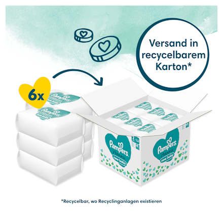 Windeln Gr. 2 Mini (4-8 kg) Monatspackung Pampers Harmonie