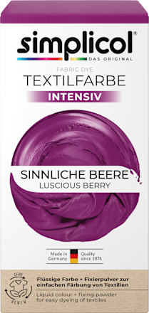 Textilfarbe intensiv Sinnliche Beere Simplicol
