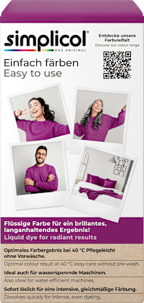 Textilfarbe intensiv Sinnliche Beere Simplicol