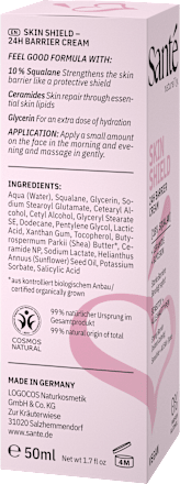 Gesichtscreme Barrier Skin Shield 24h Santé naturally.