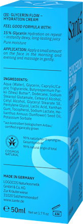 Gesichtscreme Glycerin Flow Hydration Sante