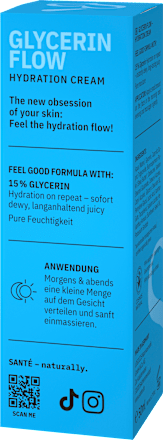 Gesichtscreme Glycerin Flow Hydration Sante