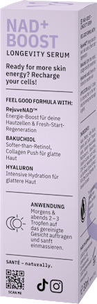 Gesichtsserum NAD+ Boost Longevity Sante