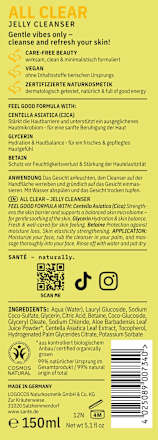 Cleanser Jelly All Clear Sante