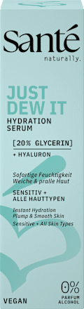 Gesichtsserum Just Dew IT Hydration Santé naturally.