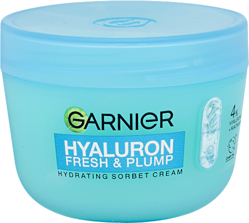 Hidratáló sorbet krém Hyaluron Fresh & Plump GARNIER
