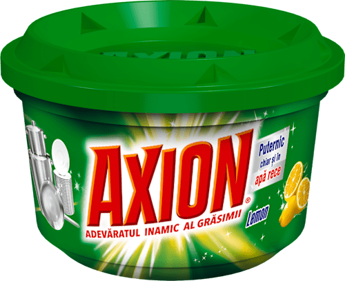 Pastă pentru curățarea vaselor Lămâie AXION
