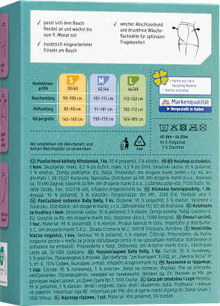 Tehotenské pančuchové nohavice, 40 DEN, caramel, veľ. 46/48 Fascino