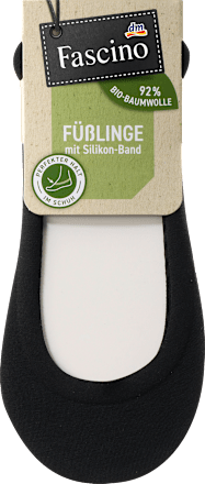 Къси чорапи тип терлици, черни, 39-42 Fascino