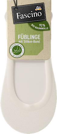 Къси чорапи тип терлици, бели, 39-42 Fascino