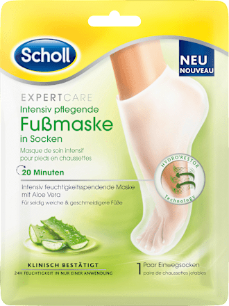 Fußmaske Socken mit Aloe Vera (1 Paar) Scholl